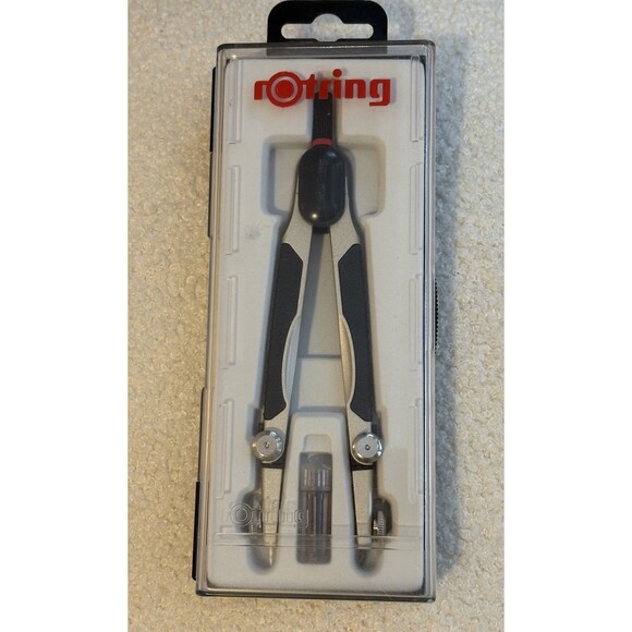 ROtring Compact Giant Universal Drawing Compass Technical Drafting Made Germany - Picture 6 of 8